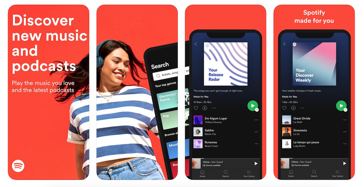 Spotify for android phones